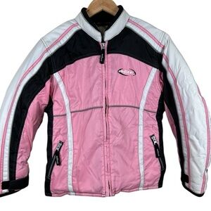 Mossi Motorsports Women's Nylon Full-Zip Racing Jacket runs small it fits size 6